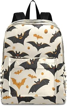 Dussdil Halloween Bata Kids Backpack Backpacks for Boys Girls Teen School Bookbag Laptop Bag Daypack Large Travel Sports Bags
