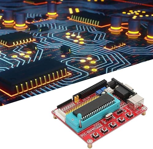 Miniatura 2 de Tablero de desarrollo de aprendizaje, tablero de aprendizaje del microcontrolador PIC16F877A con el interfaz RS232