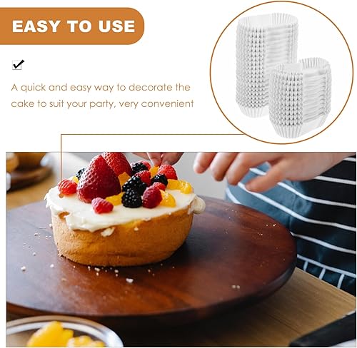 Miniatura 4 de Vasos de papel con forma de barco, 1000 unidades, tazas pequeñas para hornear, bandeja de papel ovalada para pastel, tazas de papel para hornear,