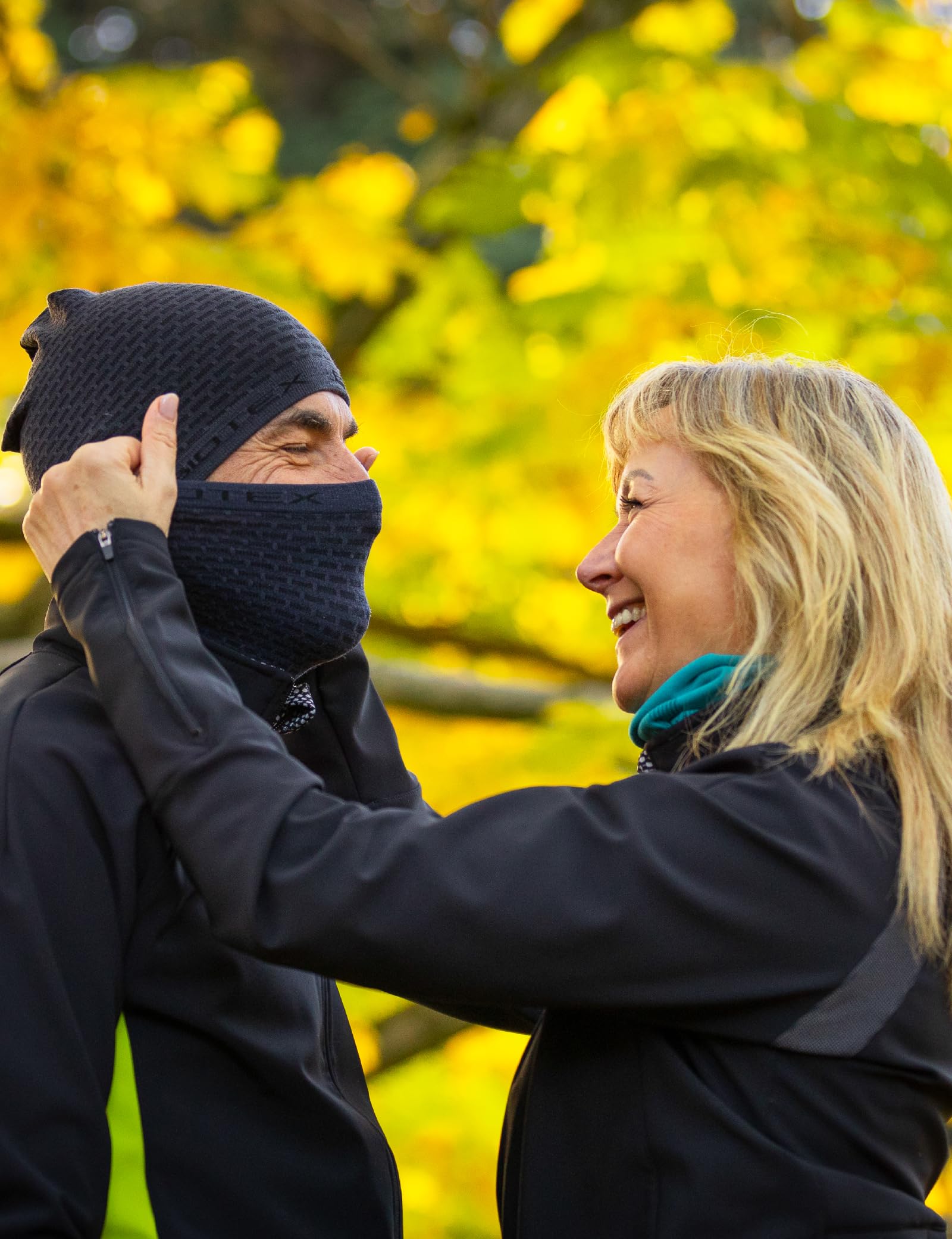 BIOTEX Tubulaire mérinos multifonction thermique en laine, idéal pour l'hiver, cache-cou pour tous les sports, sous-vêtements techniques sportifs