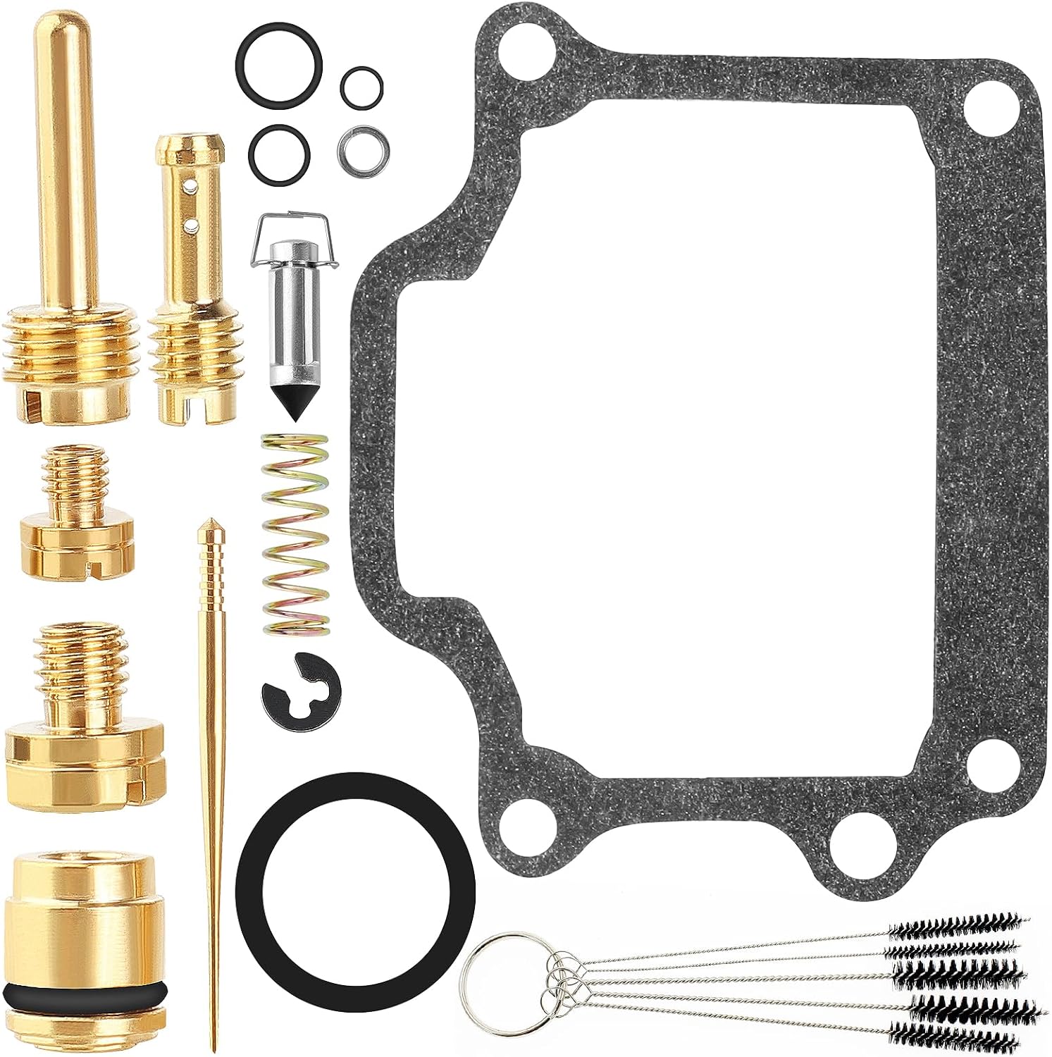 Carburetor Rebuild Kit Compatible with Suzuki Quadsport LT 80 LT80 1987-2006 Carb Repair Set