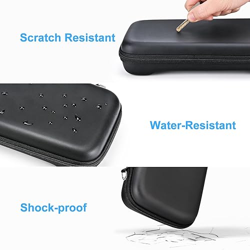 Vista 6 de Younik Switch 2 Case Compatible with NS Switch 2 (2025), Carrying Case with 19 Game Card Slots, 4 in 1 Switch 2 Accessories Includes Shoulder Strap