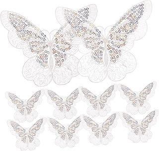 Abaodam 10Pcs Compact Clothes Patches Small hat Patches Clothes Supply DIY Patches DIY hat Patches Cartoon hat Patches Cartoon Clothes Patches Small Patches caps Replaceable Plaque Organza