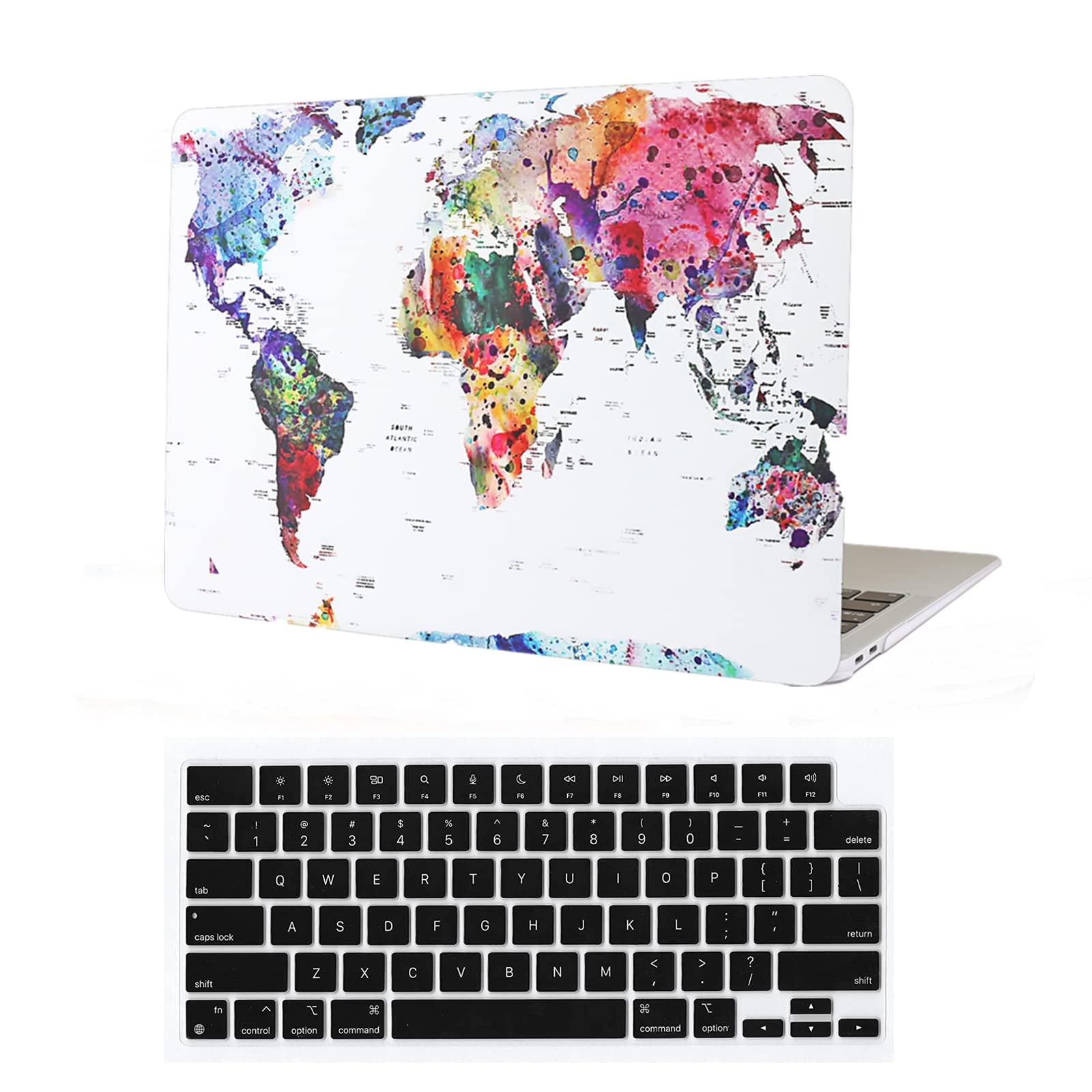 for MacBook Air 13.6 inch Case 2022 2023 2024 2025 Release M4 A3240 M3 A3113 M2 A2681 with Touch ID, Plastic Laptop Hard Shell Case & Keyboard Cover for M4 M3 M2 MacBook Air 13.6, Creative Lamp — view 29