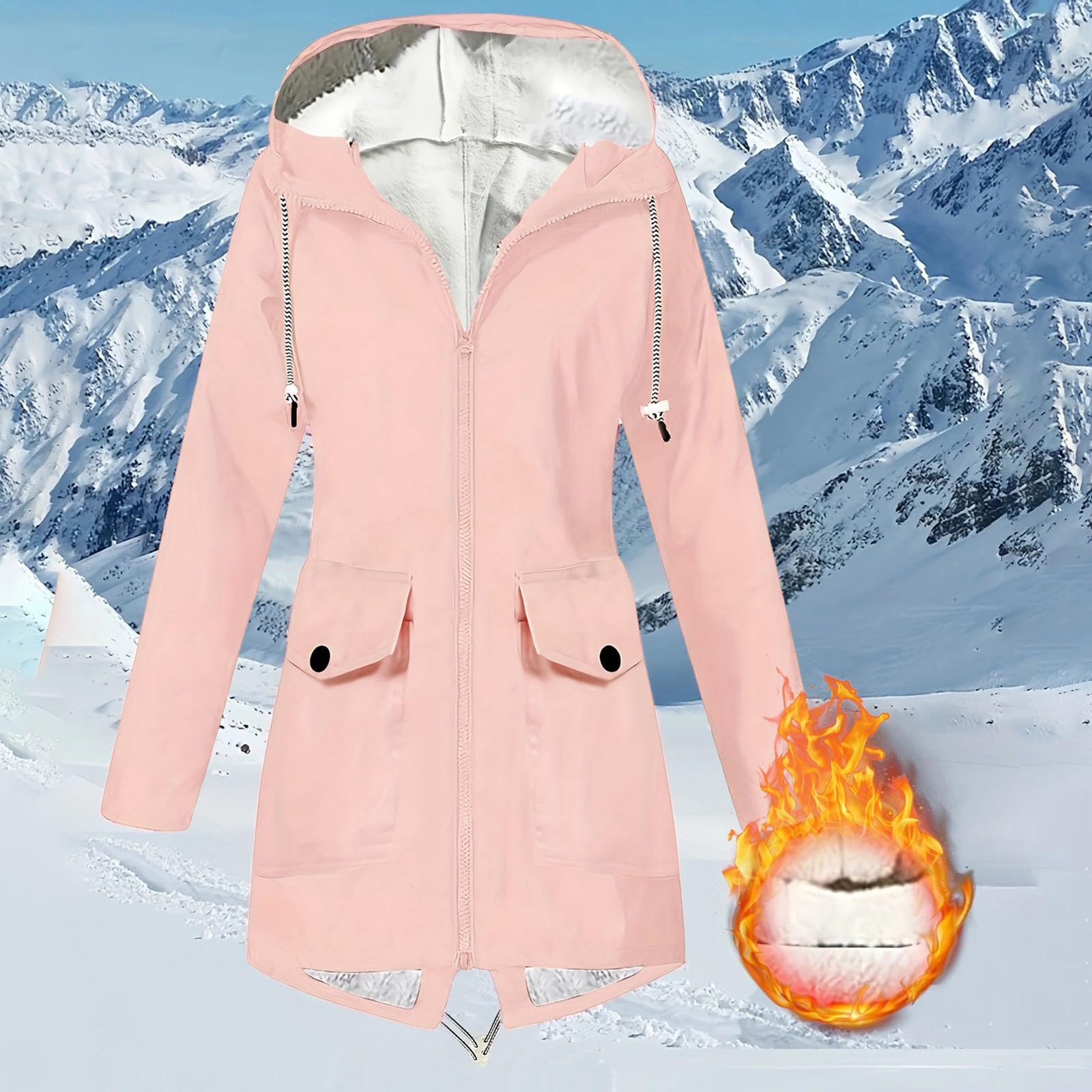 Wodoodporne kurtki damskie z kapturem lekkie płaszcze przeciwdeszczowe plus size spacery kemping turystyka jazda na rowerze bieganie kurtka sportowa outdoorowa damska jesienna kurtka wiatrówka
