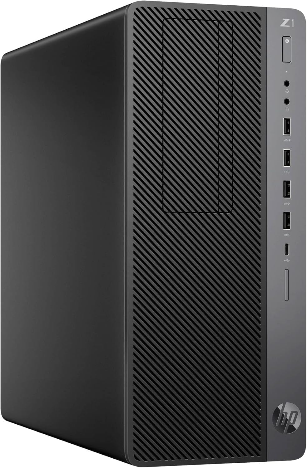 HP Z1 Entry Tower G5 Workstation PC de Bureau Mini-Tour, Intel Core i7-9700T, 16 Go de RAM, SSD de 512 Go, Clavier QWERTY américain, WiFi, Bluetooth, Windows 11 Pro (reconditionné)