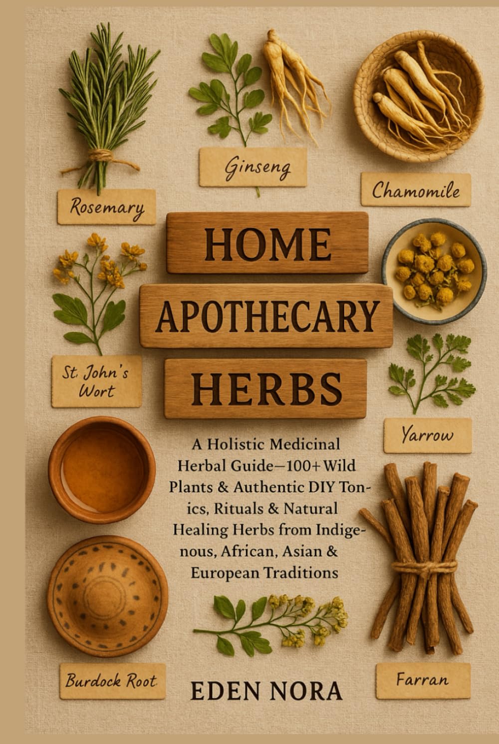 Home Apothecary Herbs: A Holistic Medicinal Herbal Guide—100+ Wild Plants & Authentic DIY Tonics, Rituals & Natural Healing Herbs from Indigenous, ... (Herbal Remedies & Medicinal Plants Library)