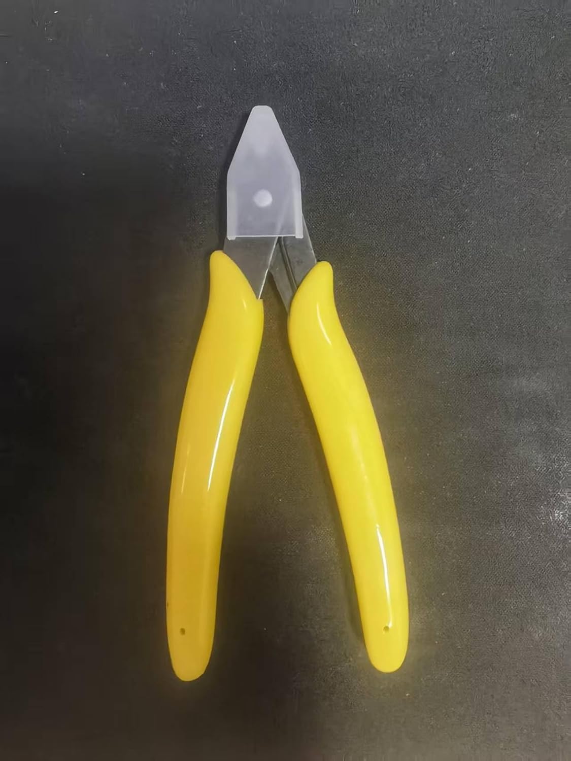 1pc yellow Cast Iron Multi-Functional Pliers, Easy Spring-Action Cable Wire Management and Stripping Tool for DIY, Electricians, and Handyman