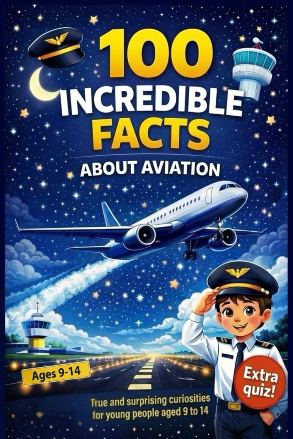 100 Incredible Facts About Aviation: Short, Fun Airplane Facts for Kids Ages 9–14