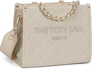 Chinllo Tote Bag for Women Top Handle Satchel Purse and Handbags with Shoulder Strap