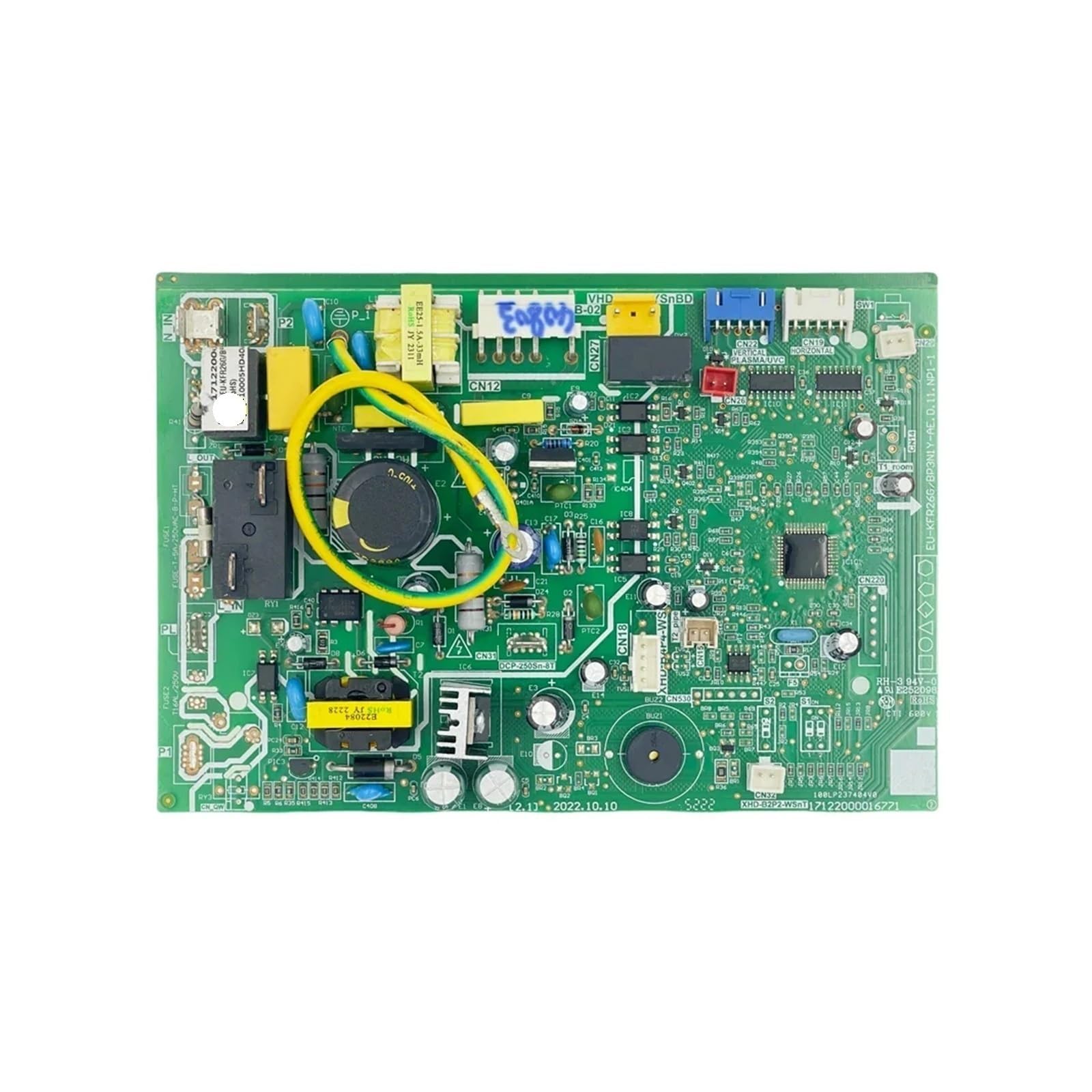 X Psblty Type B Eu-Kfr26g/Bp3n1y-Ae.d.11.np1-1 Pcb 17122000016771 Indoor Unit Control Board ，Compatible For Midea， Air Conditioner Inverter Assembly(Type B)