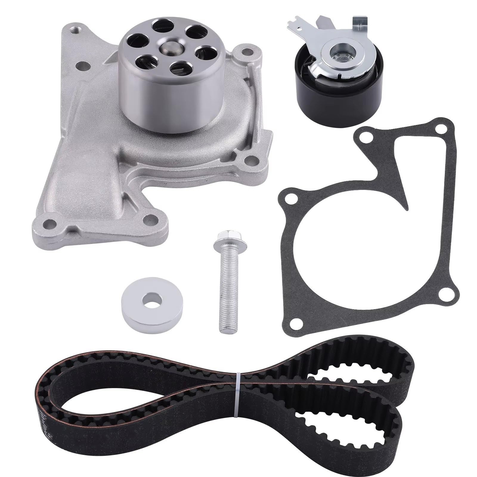Correa de distribución para Nissan NV200 2013-2025, Pulsar 2014-2025, Qashqai 2015-2025. Kit de Bomba de Agua y Correa de distribución 6079930497.