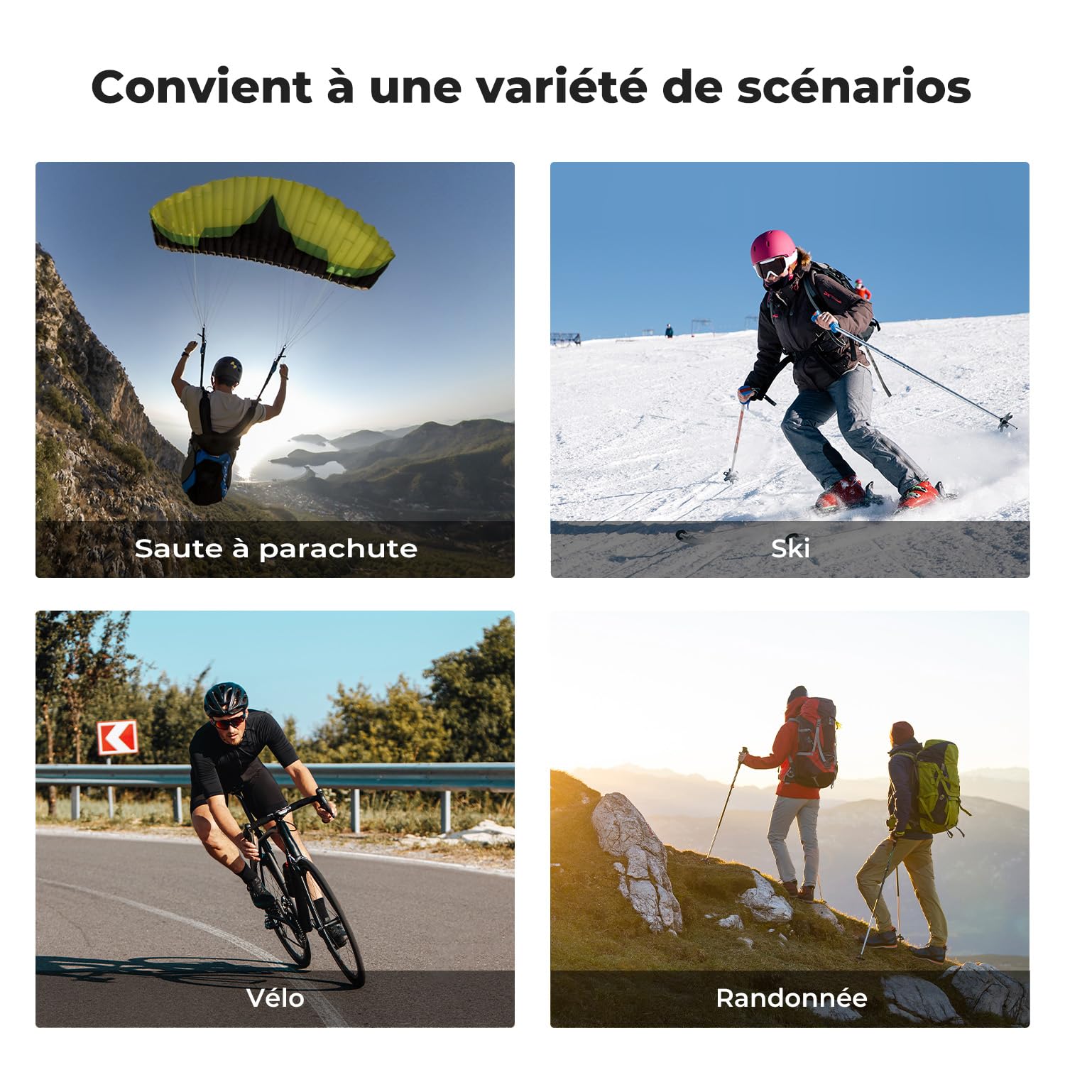 K&F Concept Filtre ND4 ND8 ND16 ND32 Détecté Automatiquement Compatible avec GoPro hero13/12/11/10/9