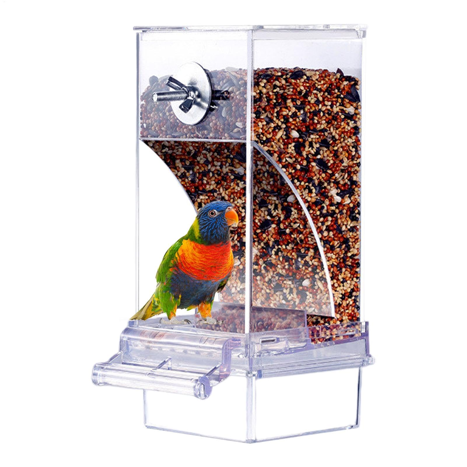 Mangeoires à perruches pour cage à oiseaux distributeur automatique