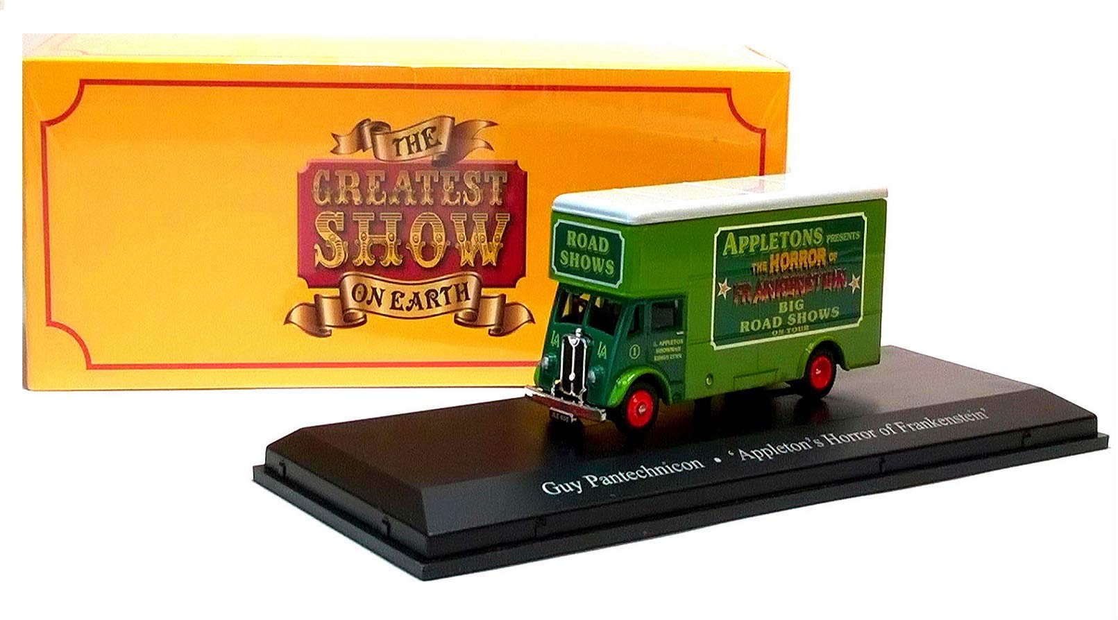 EDITIONS ATLAS collection the greatest show on earth Guy Pantechnicon L. Appleton vehicle 1:76 scale diecast model