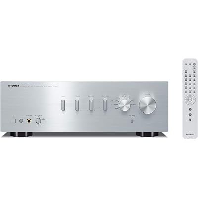 Yamaha A-S501SL Natural Sound Integrated Stereo Amplifier (Silver) (Renewed)