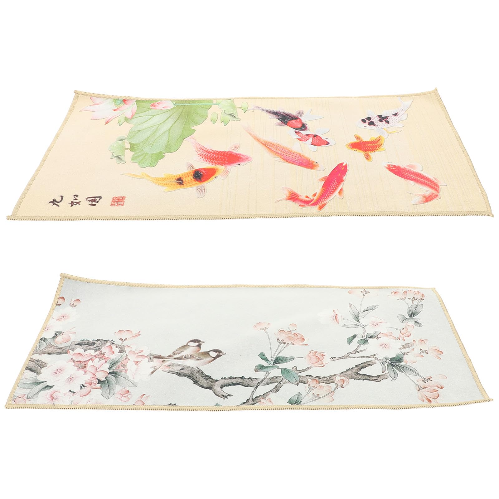 Paños de cocina superabsorbentes PACKOVE con un grueso diseño vintage de nueve peces para tu mesa