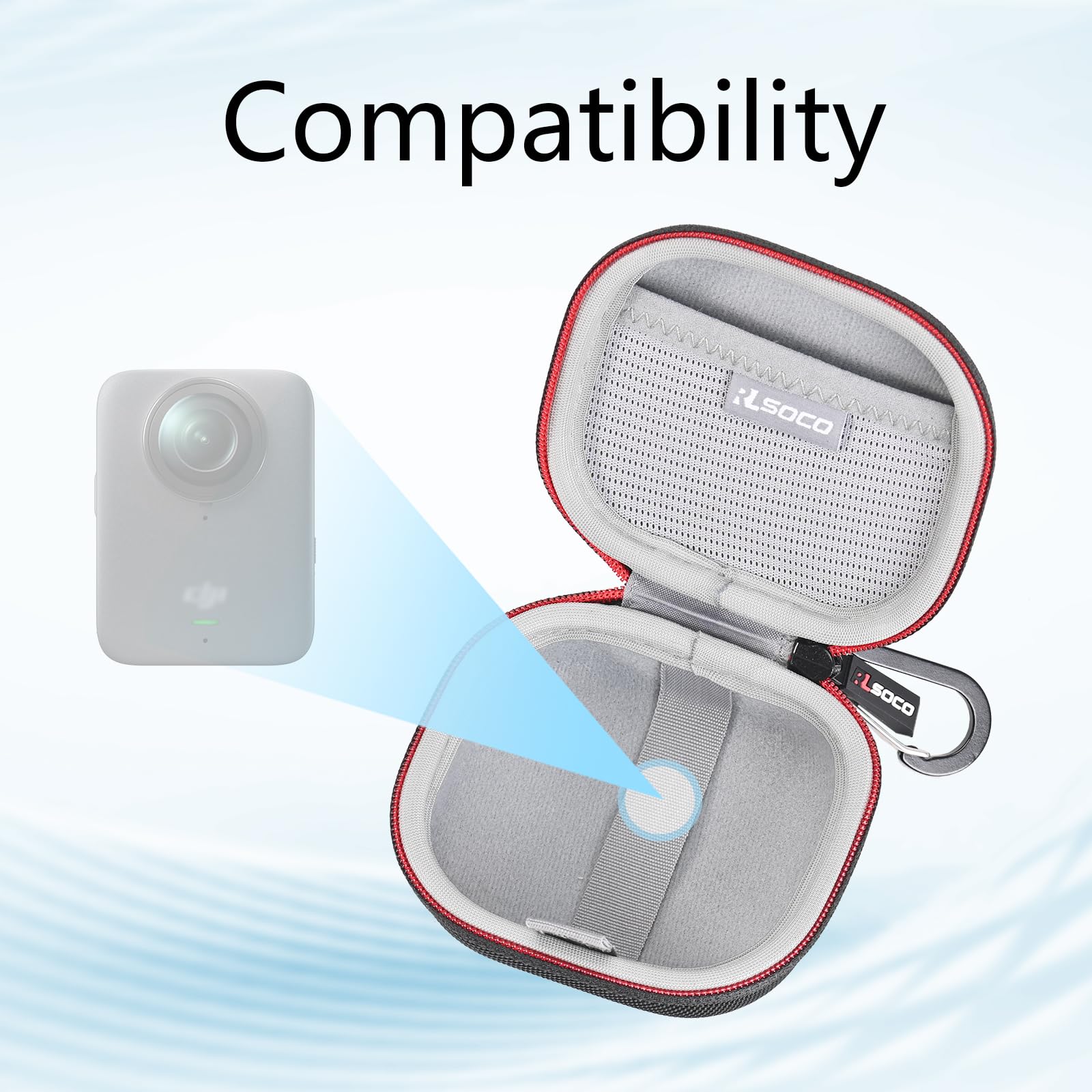RLSOCO Custodia per DJI Osmo 360 Combo Standard fotocamera 360