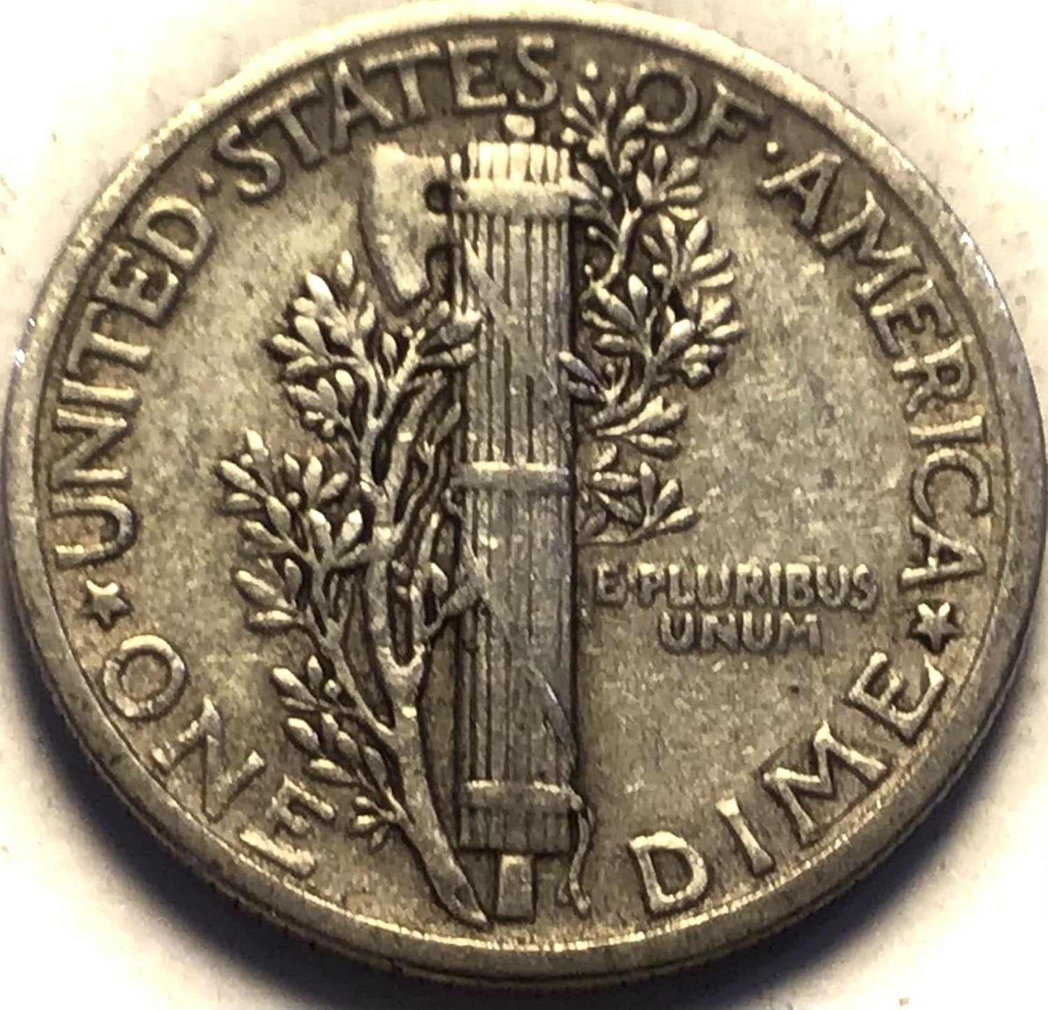 1942 P Mercury Silver Dime About Uncirculated