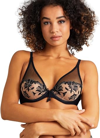 Aubade Womens Lovessence Plunging Triangle Bra