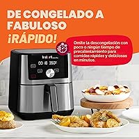 Vista 4 de Instant Pot 4QT Vortex Plus - Mini freidora de aire 6 en 1, opciones de programa personalizadas, hace crujiente, asa a la parrilla, hornea/asa