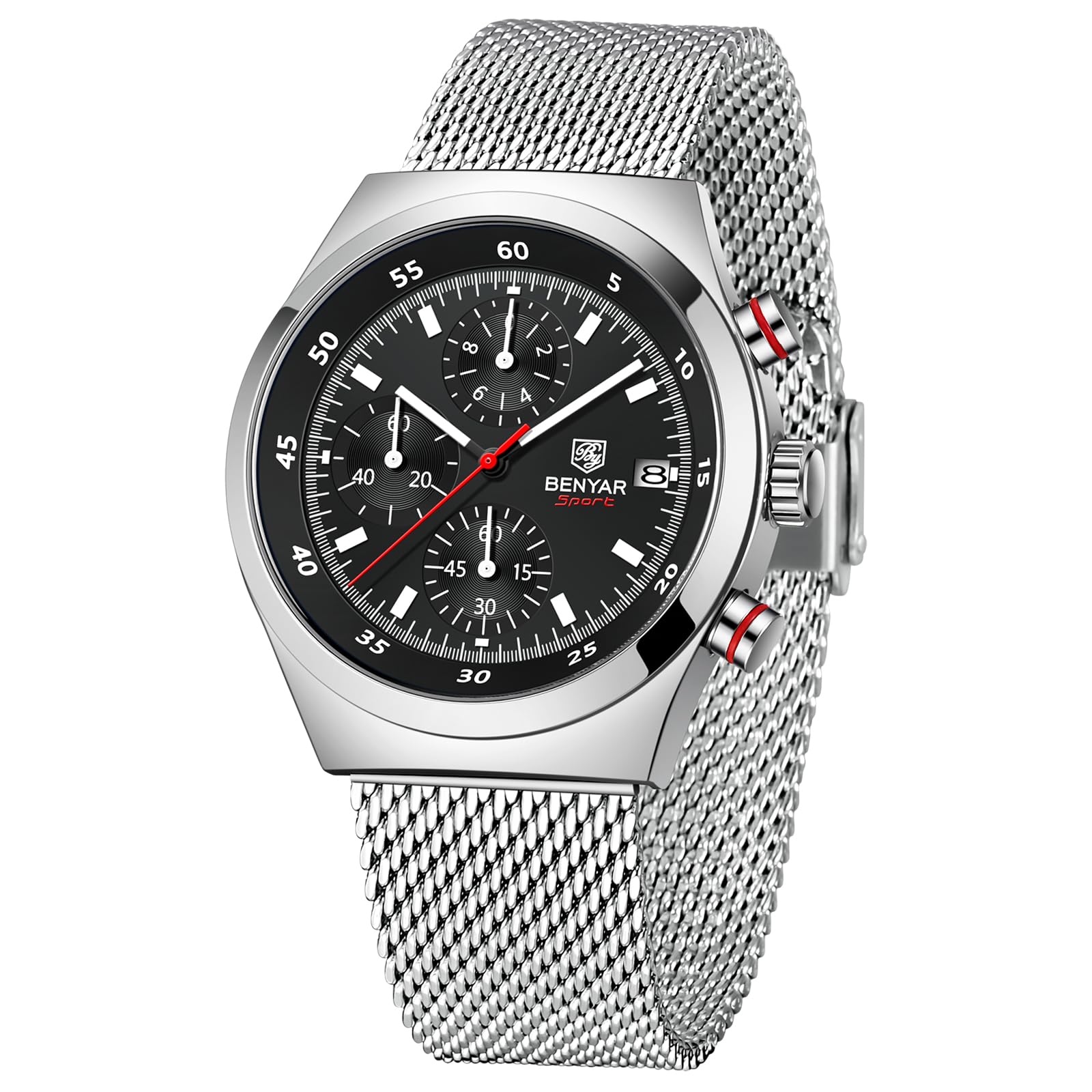 BENYAR BY-5214M Men's Quartz Sports Chronograph Watch
 – PrimeTimepiece