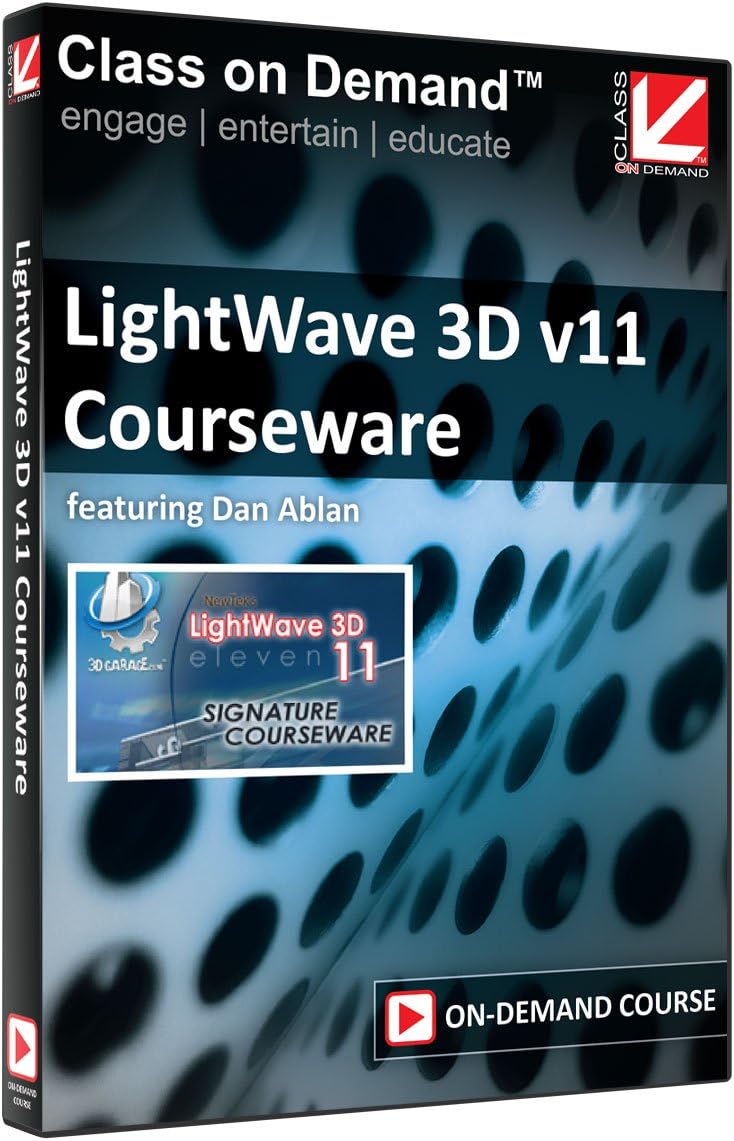 Class on Demand: LightWave 3D v11 Courseware Online Streaming Educational Tutorial by Dan Ablan