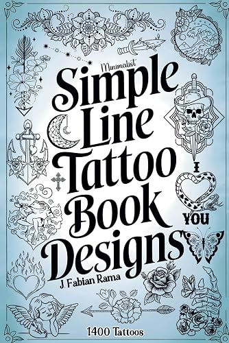 Minimalist Line Tattoos: A Collection of 1400 Elegant & Simple