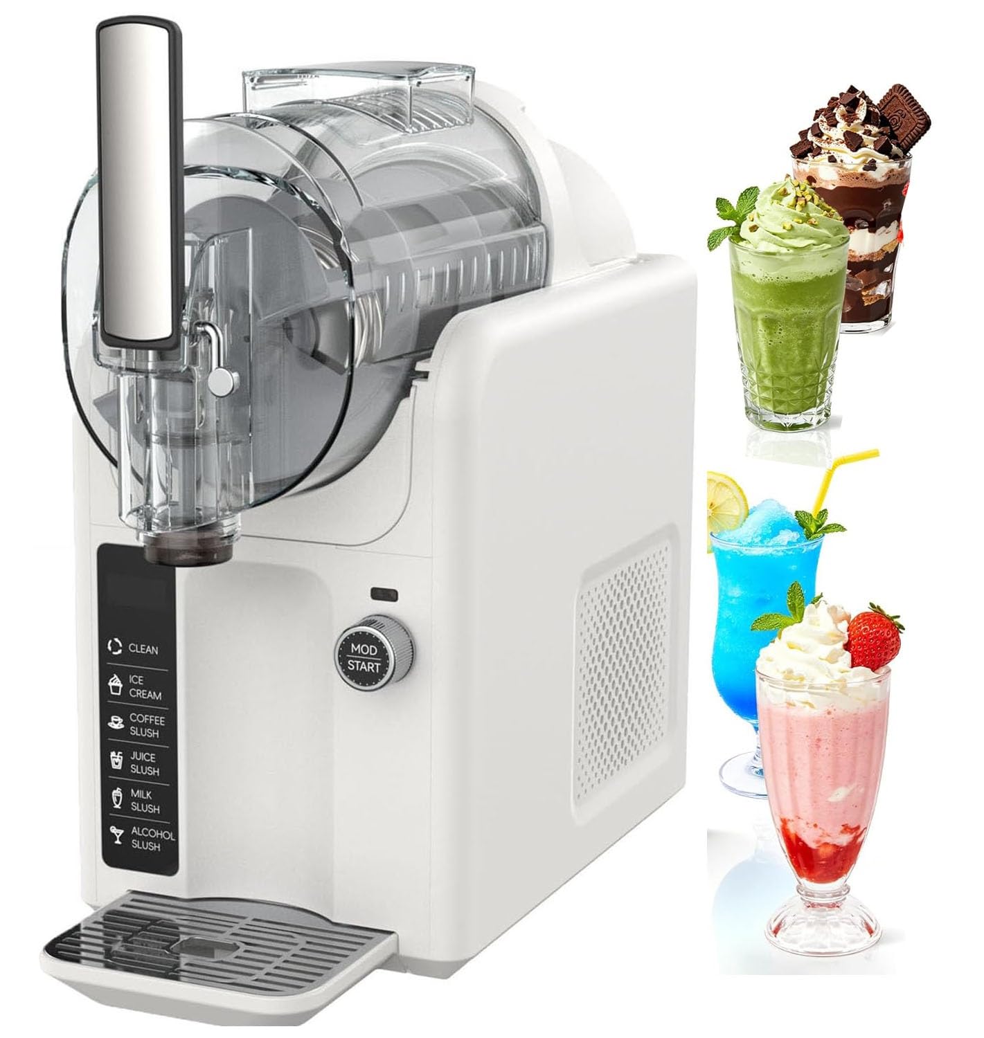 Machine à granités pour la maison, Sans glaçons, grande capacité 2L 68oz