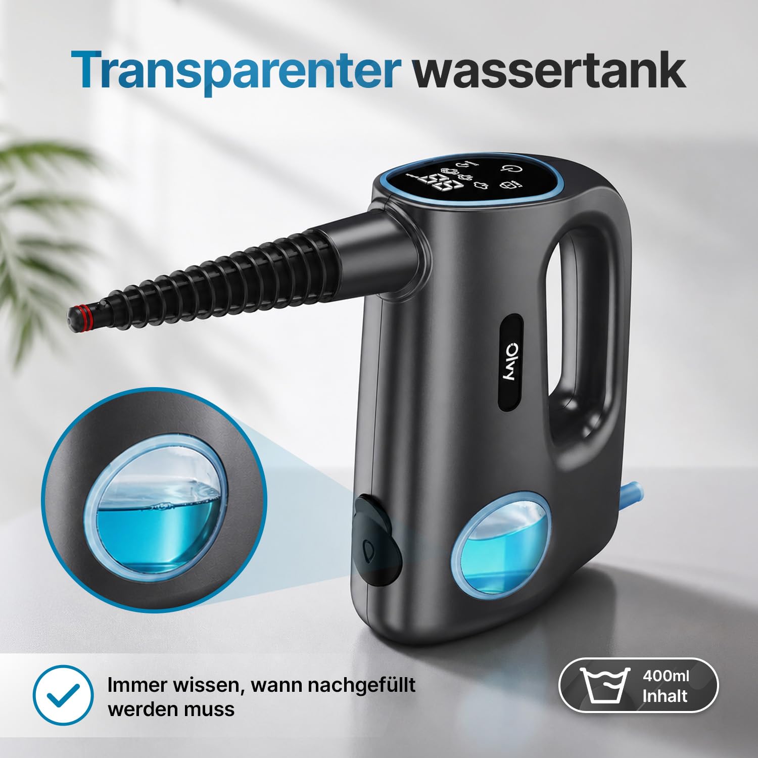 Olvy Dampfreiniger Bodenwischer Fensterreiniger Haushaltsreiniger Ohne Stiel