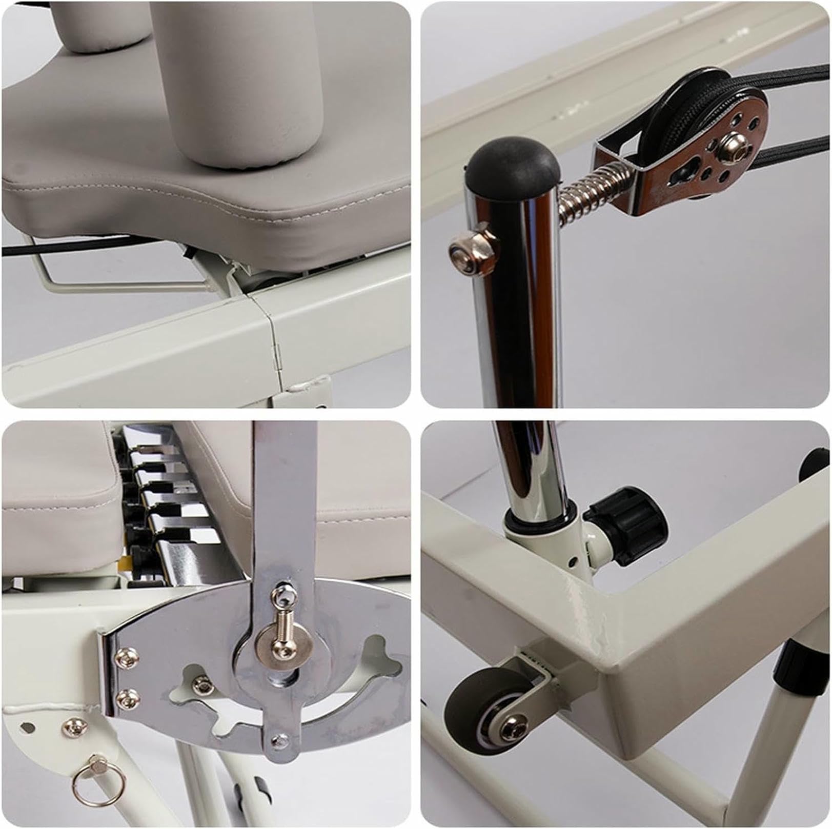 Faltbare Reformer-Pilates-Maschine, Tragbare Reformer-Pilates-Heimfitnessgeräte, Aluminiumlegierung