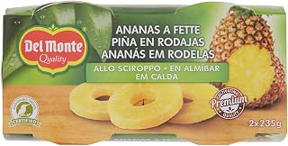 Del Monte Ananas A Fette Sciroppate 2x235 470g