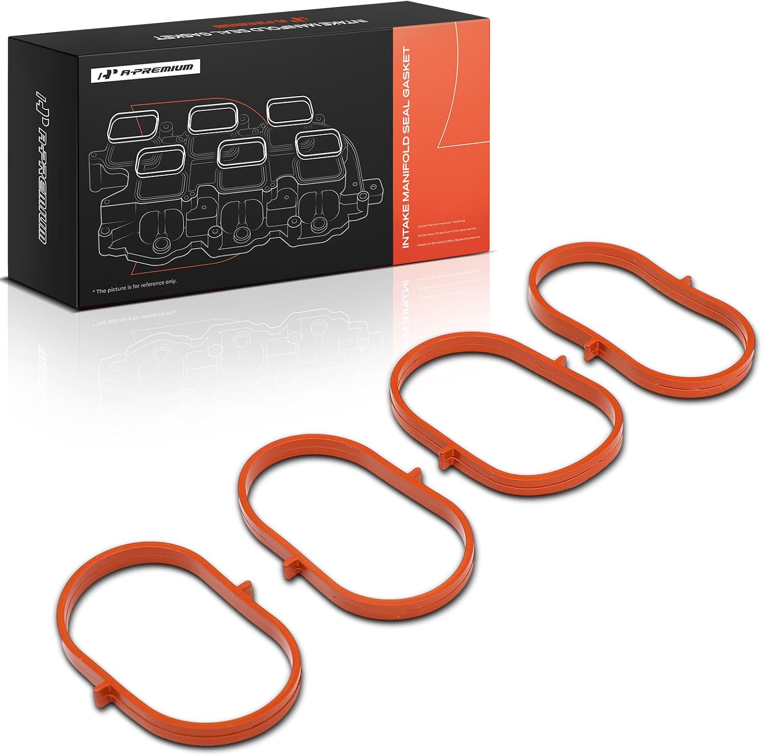 A-Premium Lower Engine Intake Manifold Gasket Set Compatible with Mercedes-Benz C300, C350e, E300, E350, GLE350, GLC300, GLC350e, CLA250, GLA250, GLB250, Metris, B250, Sprinter 1500 & Infiniti Q50