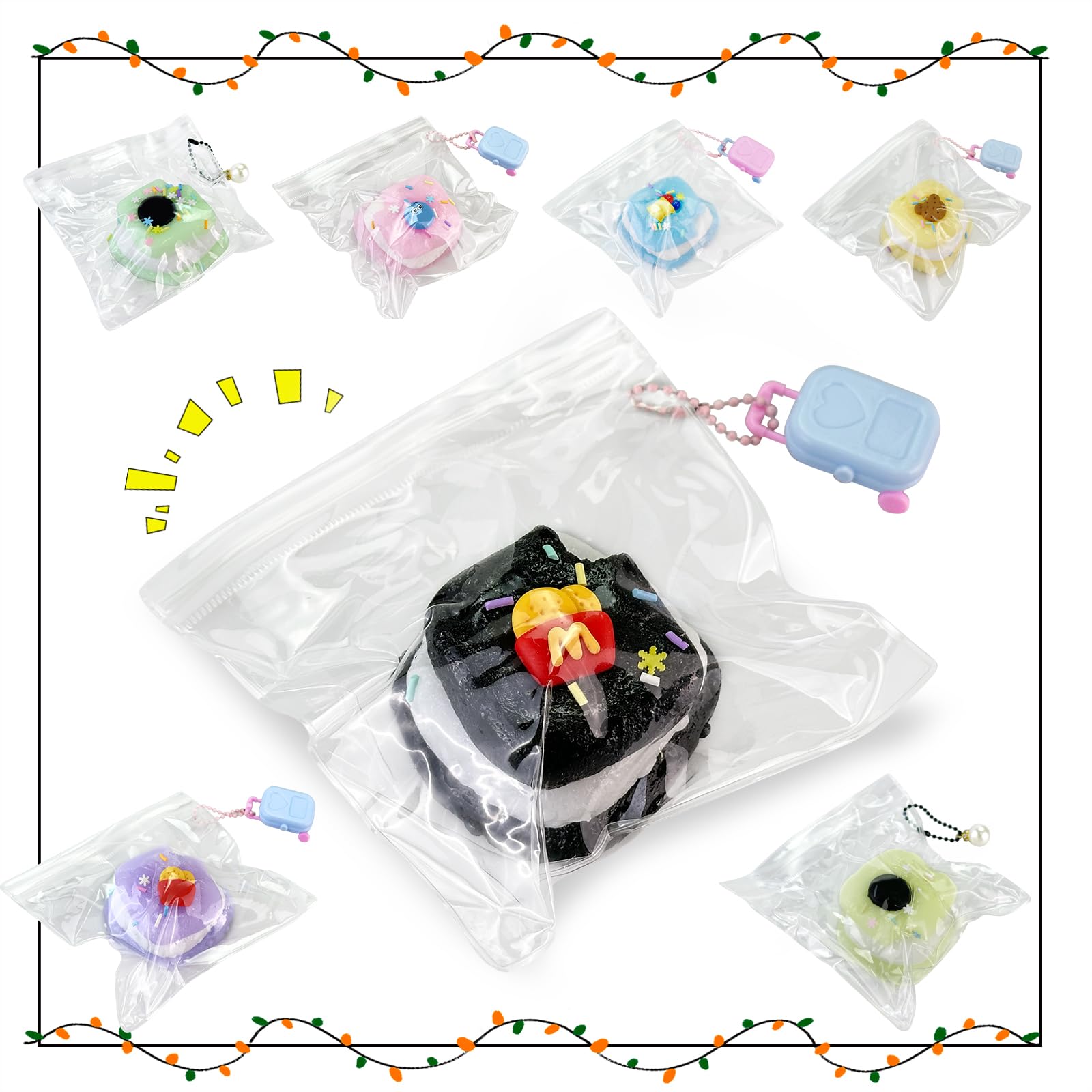 1pcTaba Squishy Toys,Cat Paw Squishy Toys, Cookies Squeeze Toys,Squishy Fidget Toys Silicone Squeeze Toy for Stress Relief,Cute Soft Squeeze Fidget