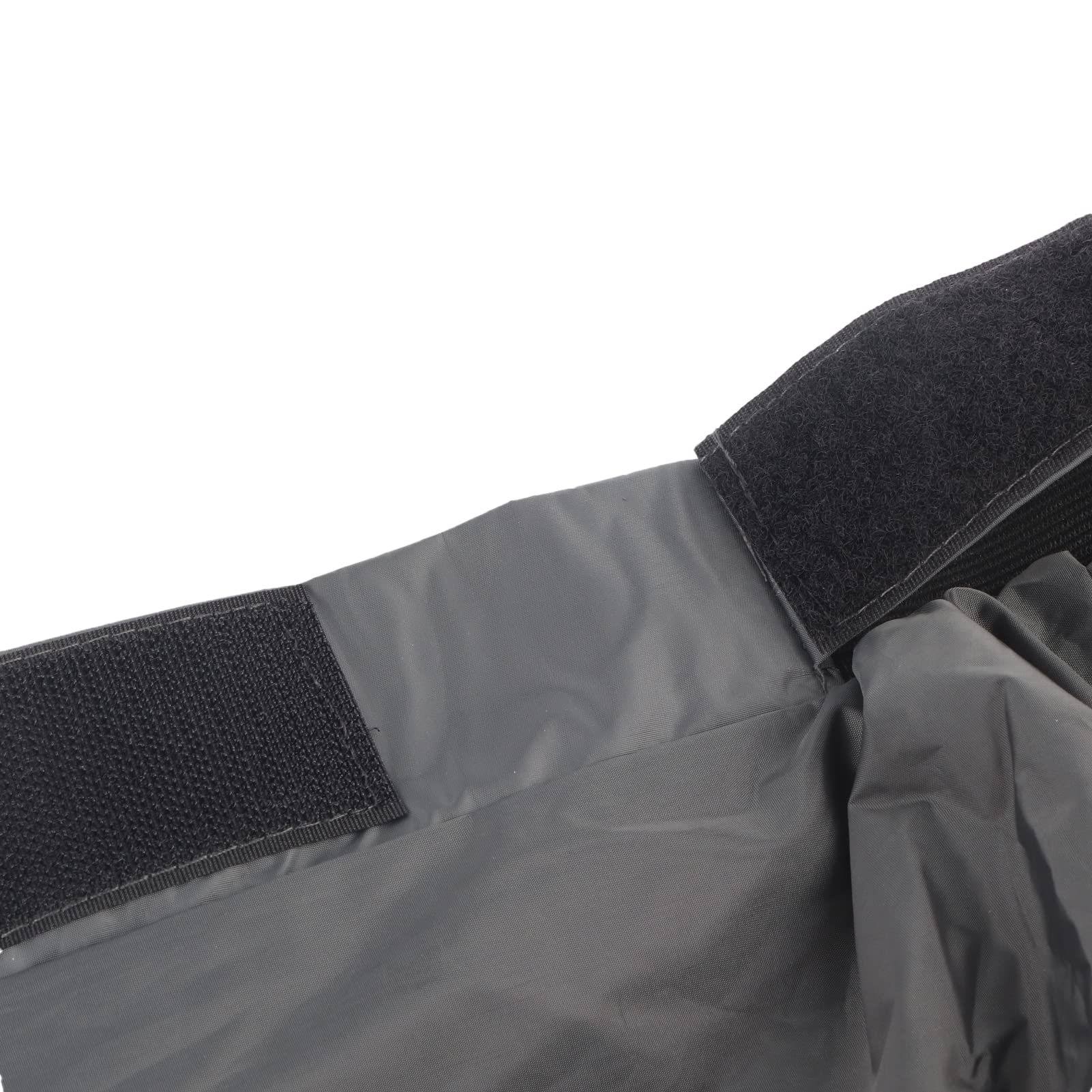BORDSTRACT Jupe anti-éclaboussures en nylon pour kayak，Accessoire de sport nautique ajustable et imperméable pour l'extérieur (gris)