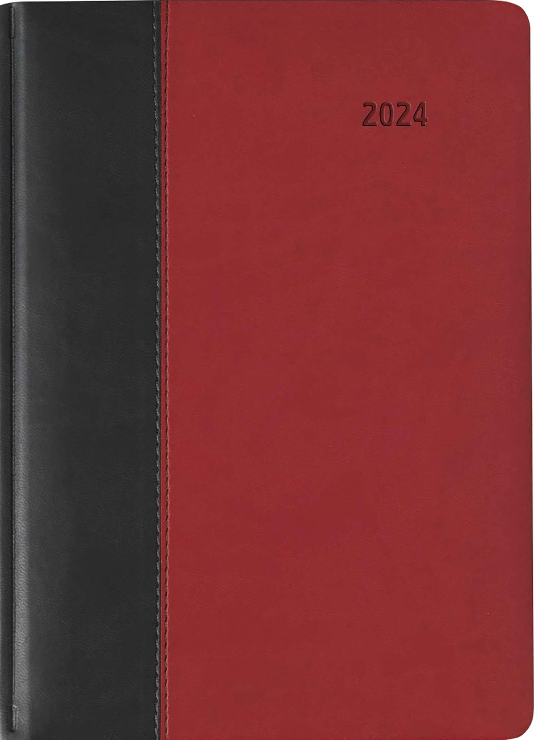 Book Calendar Premium Fire Black/Red 2024 - Office Calendar A5 - Executive Timer - 1 Day 1 Page - 416 Pages - Tucson Cover - Alpha Edition      Calendar – Day to Day Calendar, May 1, 2024