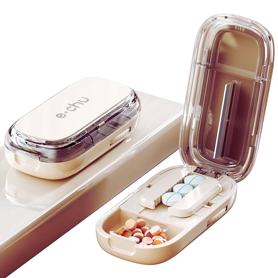 Amazon | kocomio ピルカッター 複数錠剤用 2分割 4分割 錠剤
