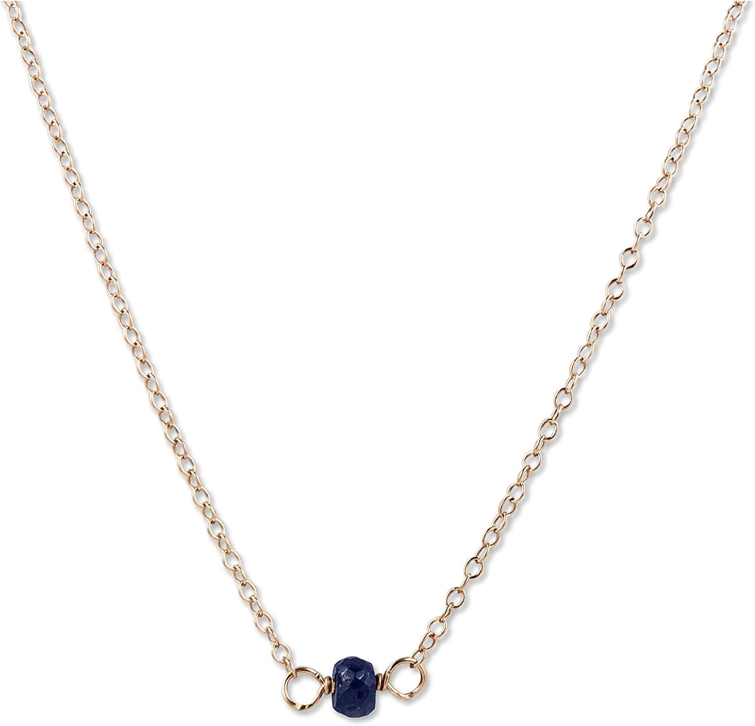Birthstone Choker Necklace - Birthday Gift, Present for Girl, Woman, Friend, Daughter, Wife, Mom, Her - Layering Gemstone Jewelry for Everyday Wear