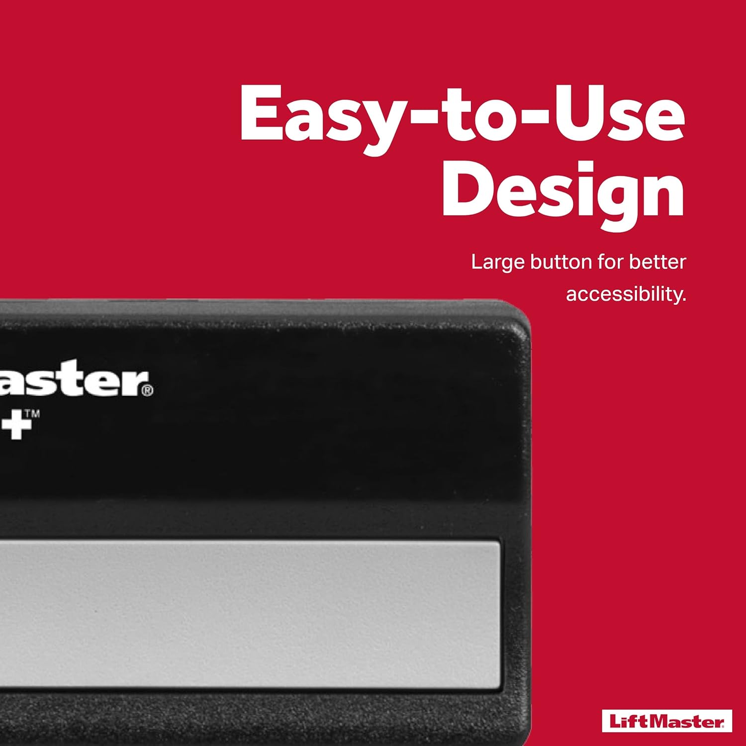 Easy-to-Use Design of LiftMaster Remote
