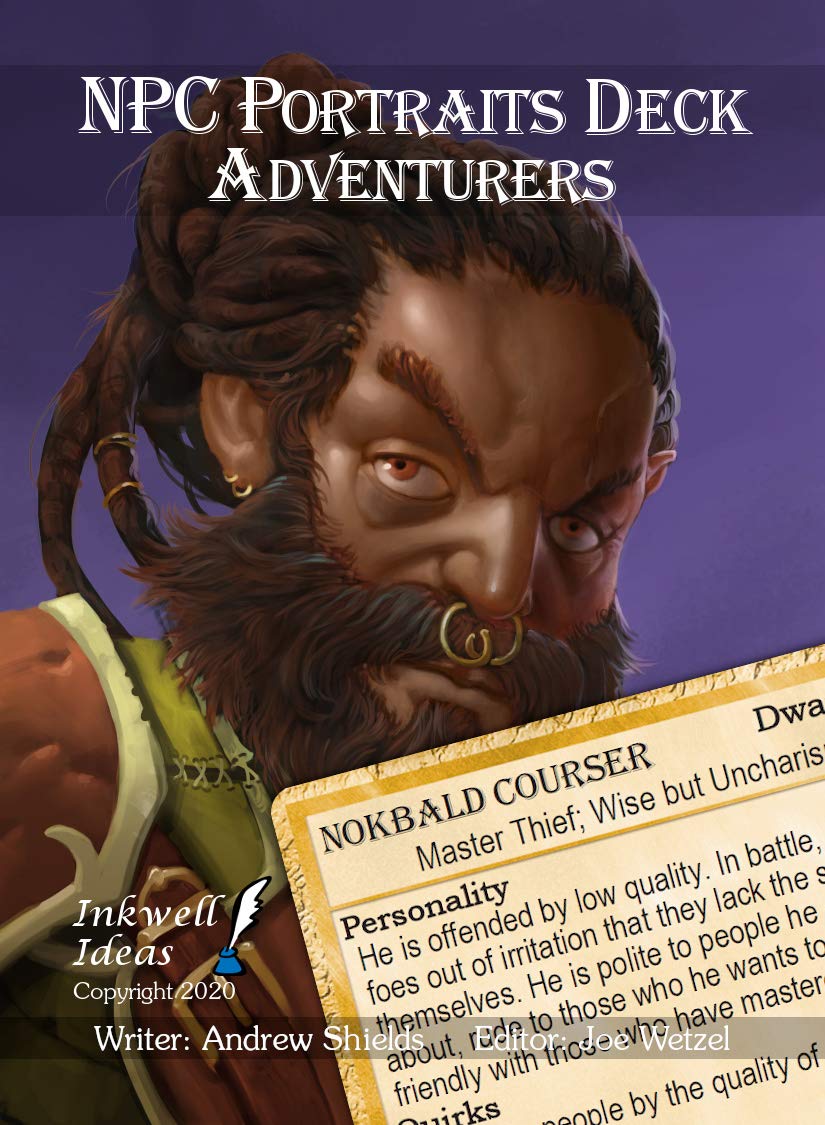 NPC Portraits Deck Adventurers
