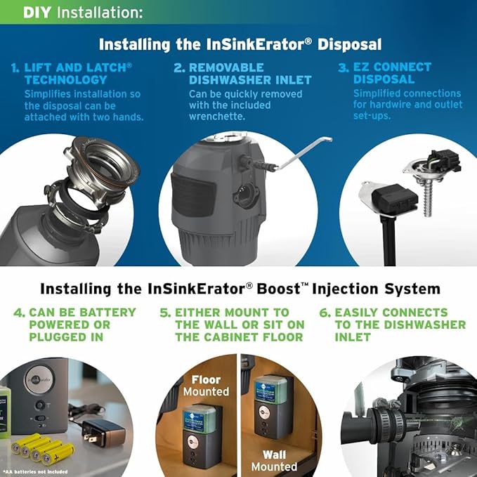INSINKERATOR Evolution Septic Guard 3/4 HP Trituradora de Basura miniatura 9
