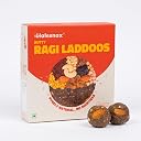 Halesnax Nutty Ragi Laddoos 250g | Finger Millet (Nachni) Laddu | Sweetened with Dates | High Calcium, Iron & Fiber | No Refined Sugar, No Maida, No Palm Oil gallery image