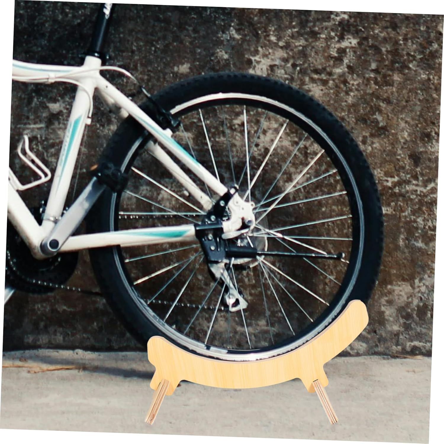 POPETPOP Portable Bike Stand Easy Assembly Display Rack for Home Workshops Bike Shops and Outdoor Events Sturdy and Durable Bicycle Parking Holder