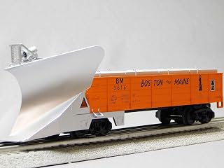 MTH RAILKING Boston & Maine Heavy Duty Snowplow 30-79677