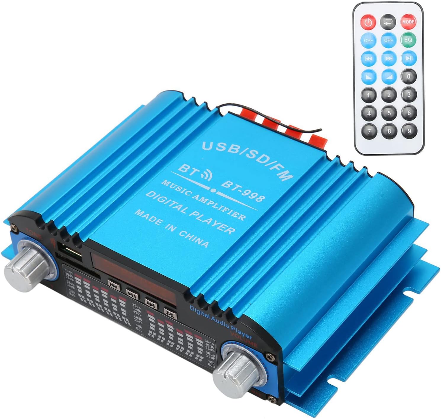 MINI AMPLIFICATORE STEREO A 2 CANALI AUTO 500W 12V USB SD MP3 FM IMPIANTO AUDIO – – elettronica, musica, videogames, DVD e tanto altro