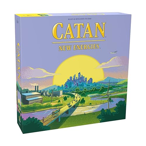 CATAN New Energies Board Game - Sustainable Resources & Strategy,