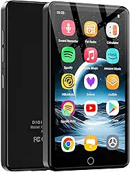 Leitor de MP3 Android 13 de 160 GB com Bluetooth e WiFi, tela sensível ao toque IPS HD de 4 polegadas