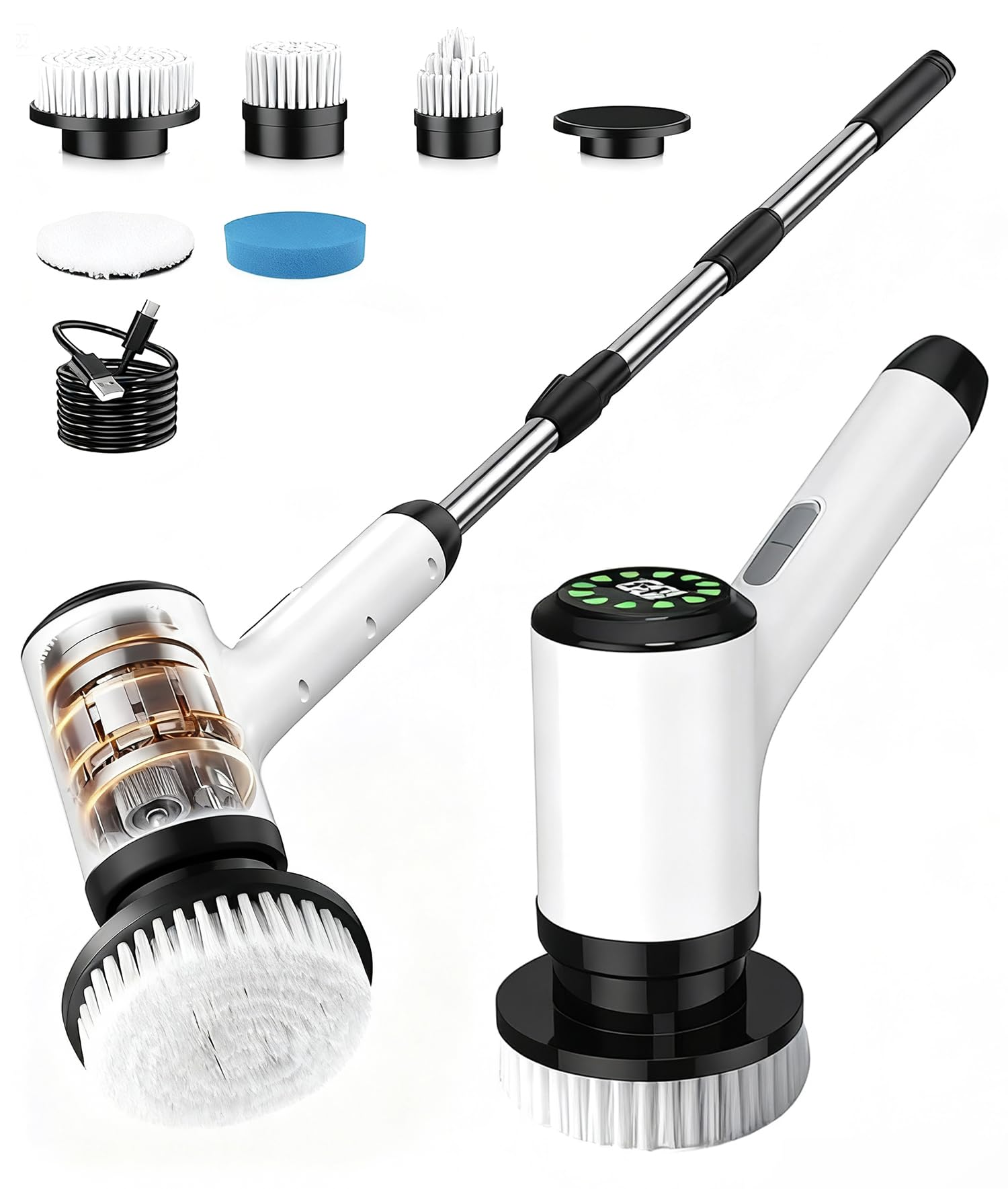 Lichffy Cordless Electric Spin Scrubber