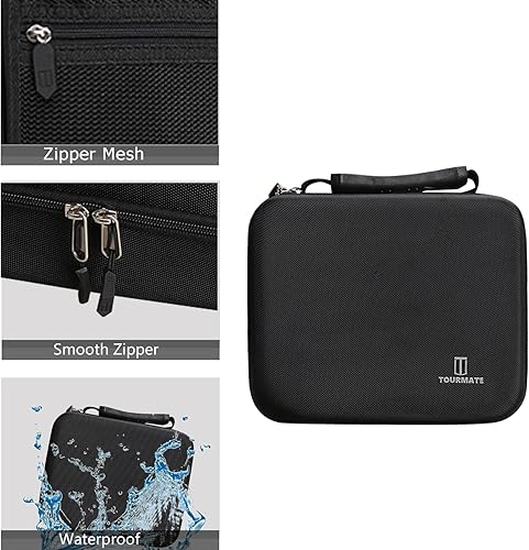 Miniatura 4 de Estuche rígido de repuesto para impresora HP Sprocket Studio Plus WiFi de 4 x 6 pulgadas, bolsa de almacenamiento protectora