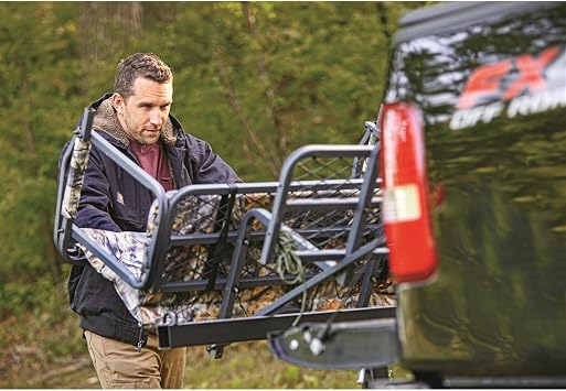 Guide Gear Pick Up Truck Bed Extender Hitch Extension Mount Rack for Kayak, Canoe, Lumber, 2-Inch Receiver